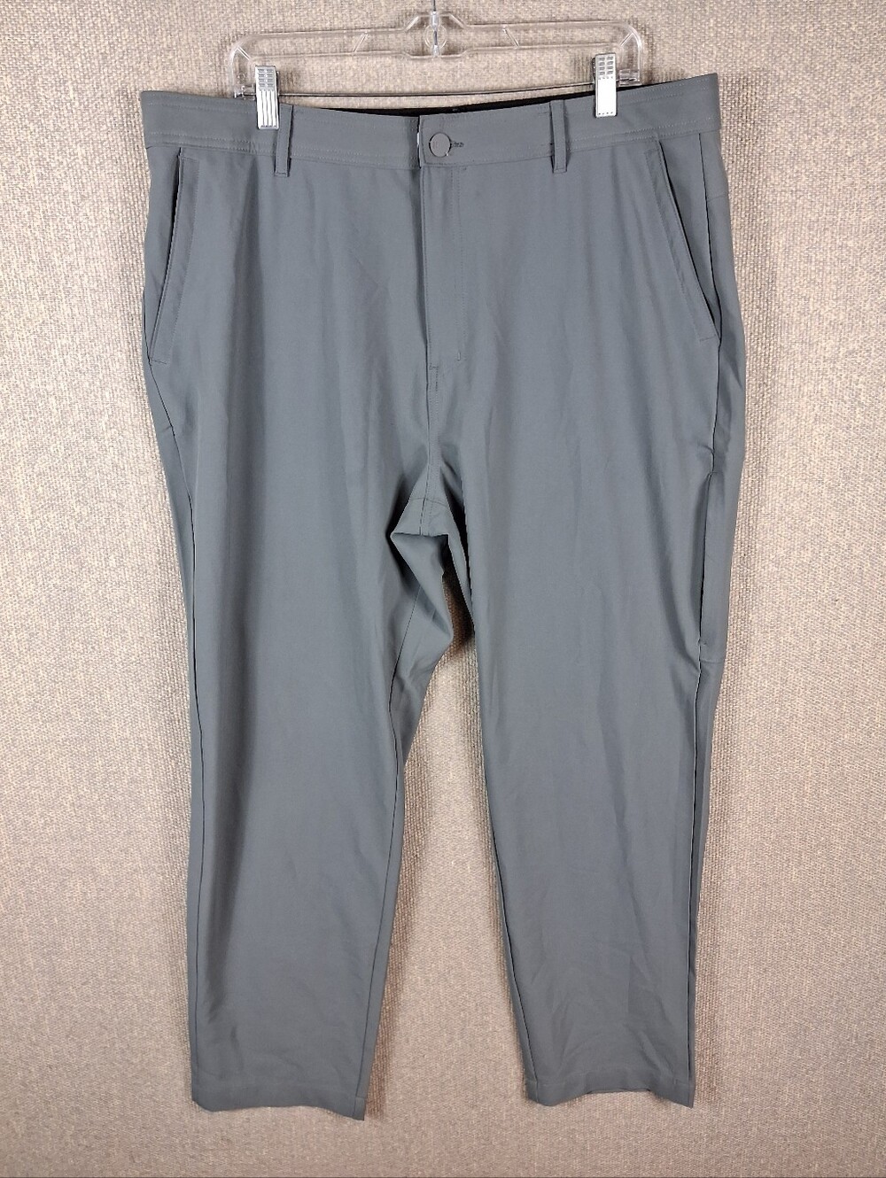 Hurley Mens Hybrid Performance Stretch Pants Chino Golf Travel Gray Size 38x32
